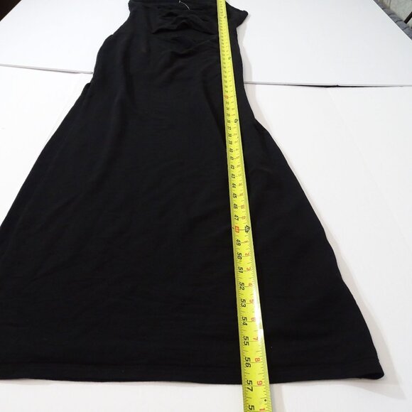 JGR STN Black Cut-Out One Shoulder Maxi Bodycon Sheath Dress Women Size 14 US 10 - Picture 12 of 12